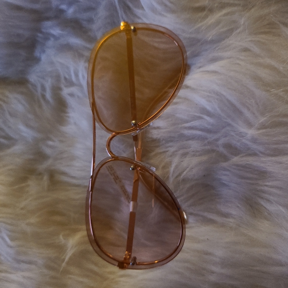 Sunglasses Rose Gold Color